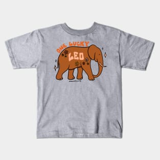 One Lucky Leo Kids T-Shirt